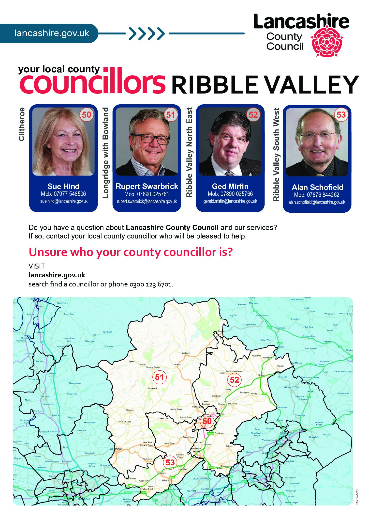 Your Local County Councillors